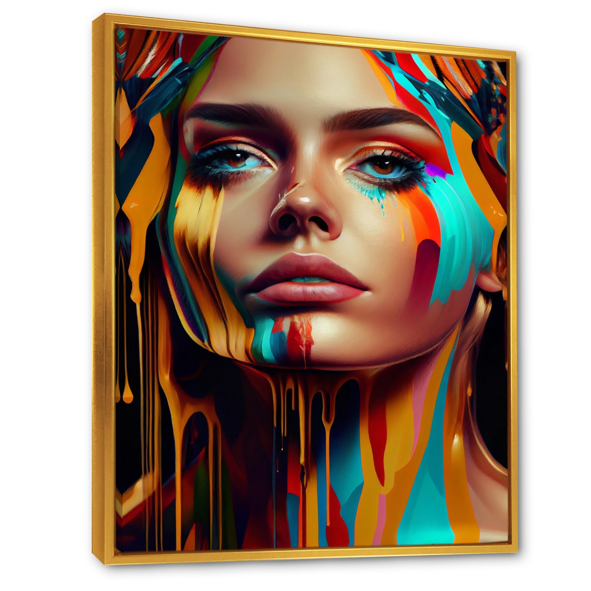 Vibrant Creative Woman Portrait V