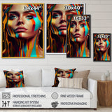 Vibrant Creative Woman Portrait V