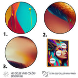 Avant Garde Feather Sensual Portrait II