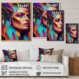 Avant Garde Feather Sensual Portrait II