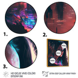 Double Exposure Woman Portrait Sci-Fi I