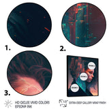 Double Exposure Woman Portrait Sci-Fi III