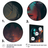 Double Exposure Woman Portrait Sci-Fi IV