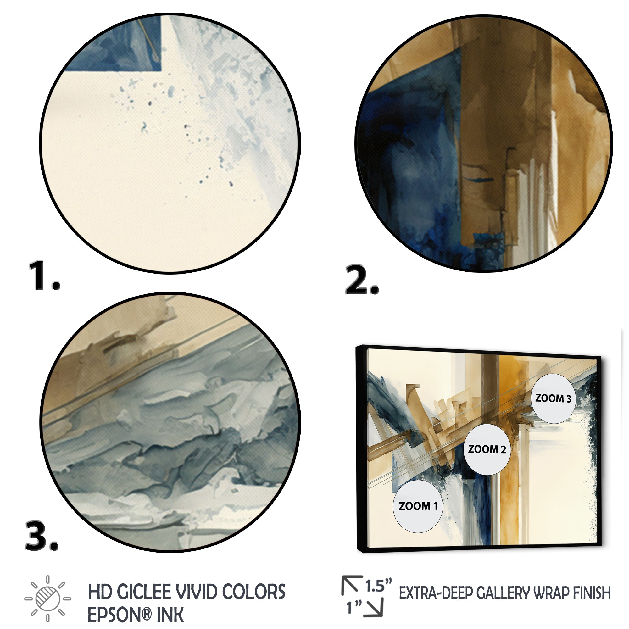 Modern Watercolor Abstract II