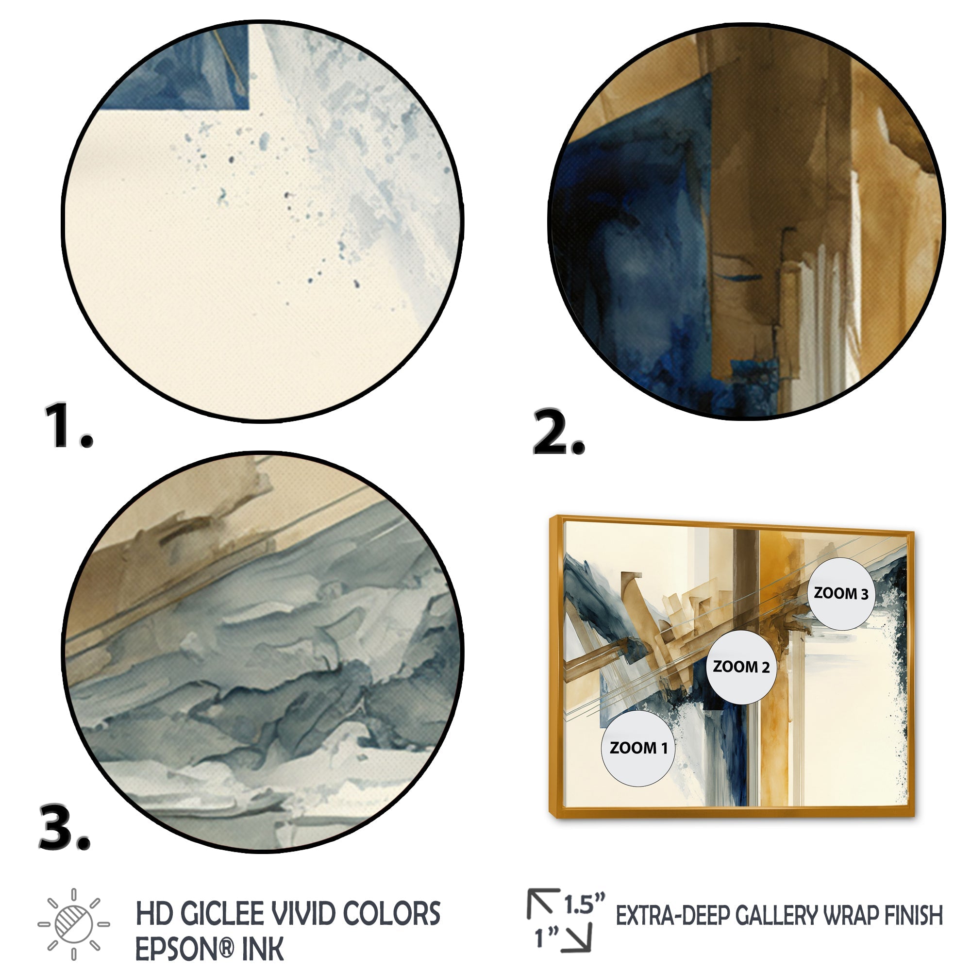 Modern Watercolor Abstract II