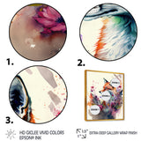 Cute Fox Floral Art II