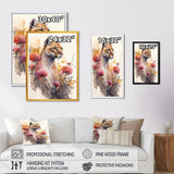 Cute Puma Floral Art III