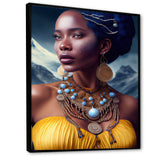 Queen African Woman In Winter
