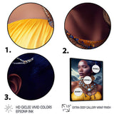 Queen African Woman In Winter