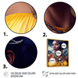 Queen African Woman In Winter