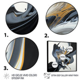 Bright Blue Smooth Abstract II