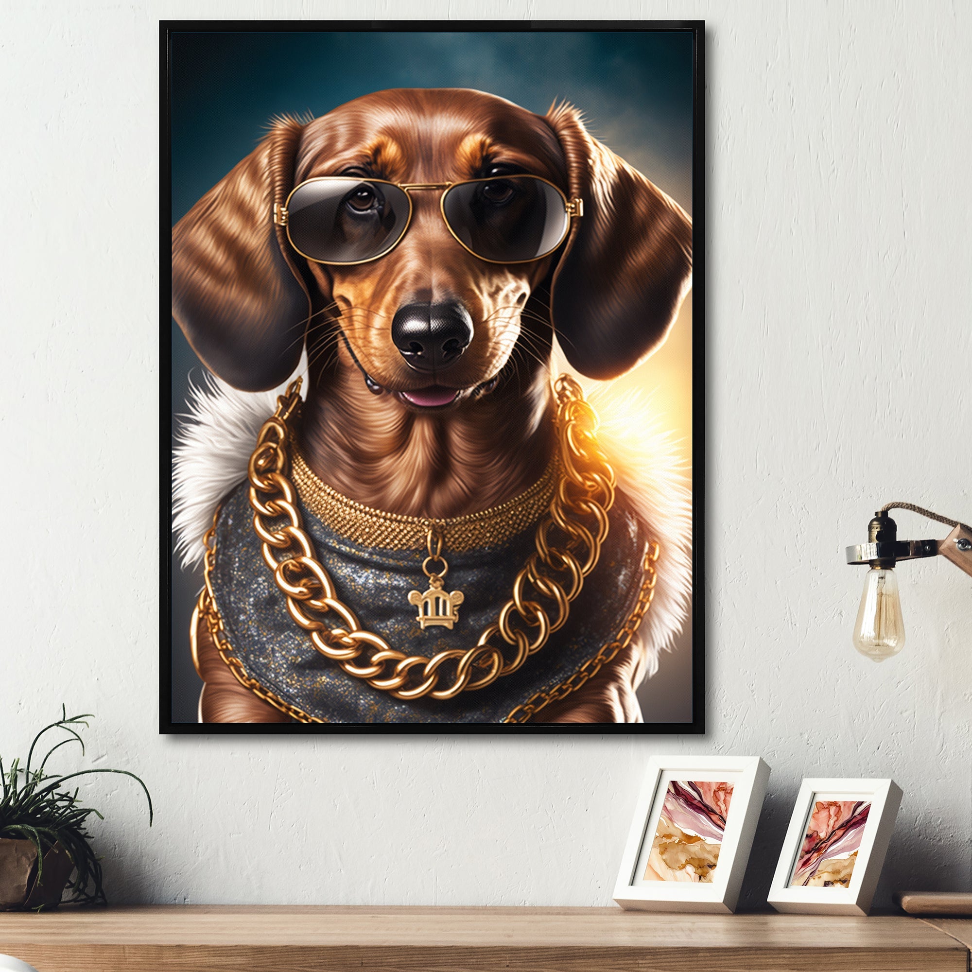 Dachshund Gangster In NYC V