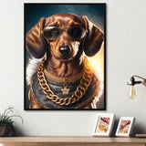 Dachshund Gangster In NYC V