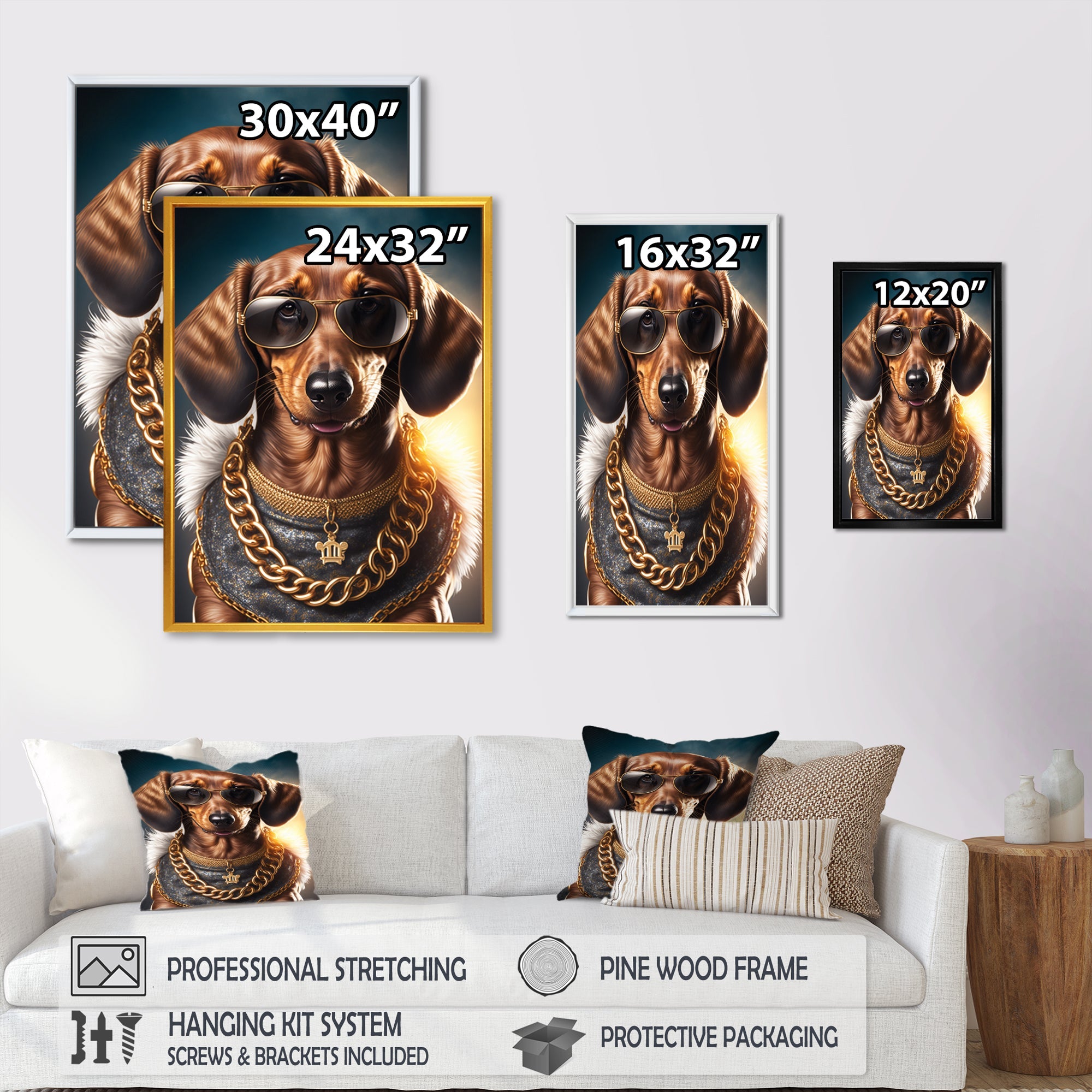 Dachshund Gangster In NYC V