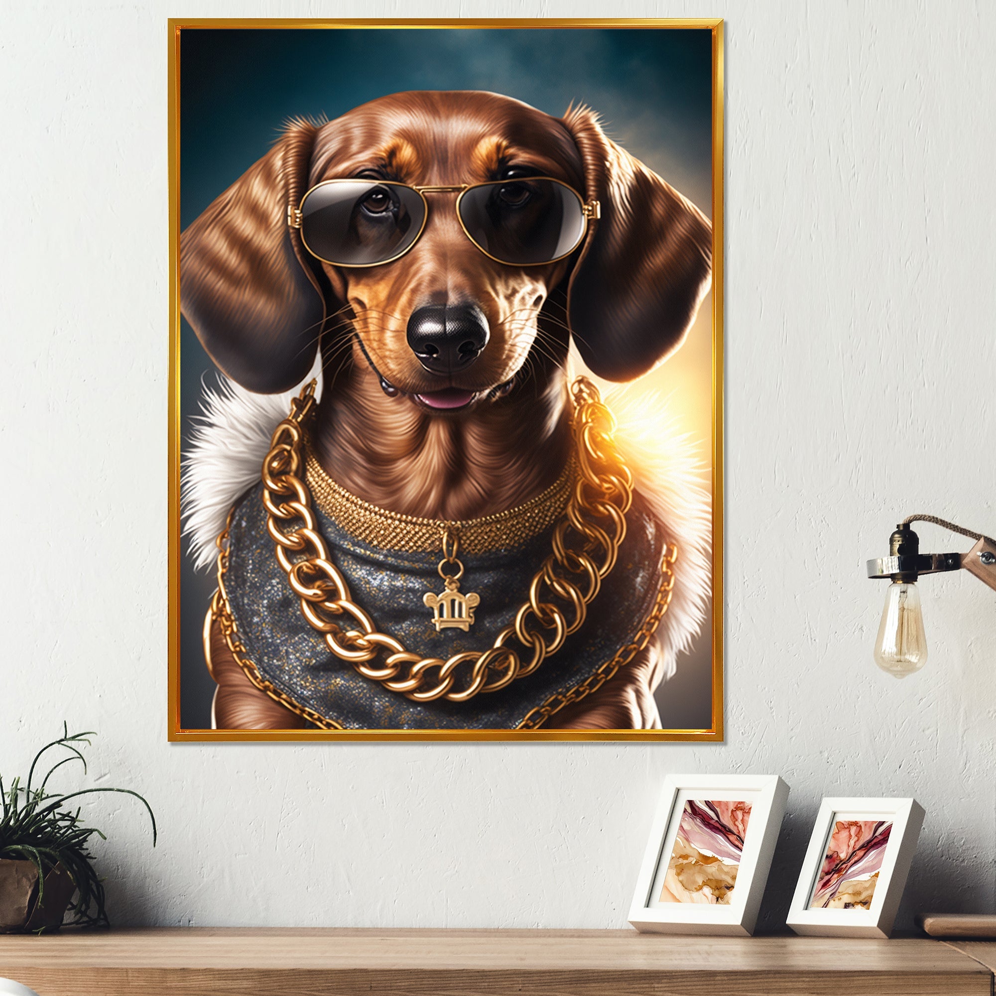 Dachshund Gangster In NYC V