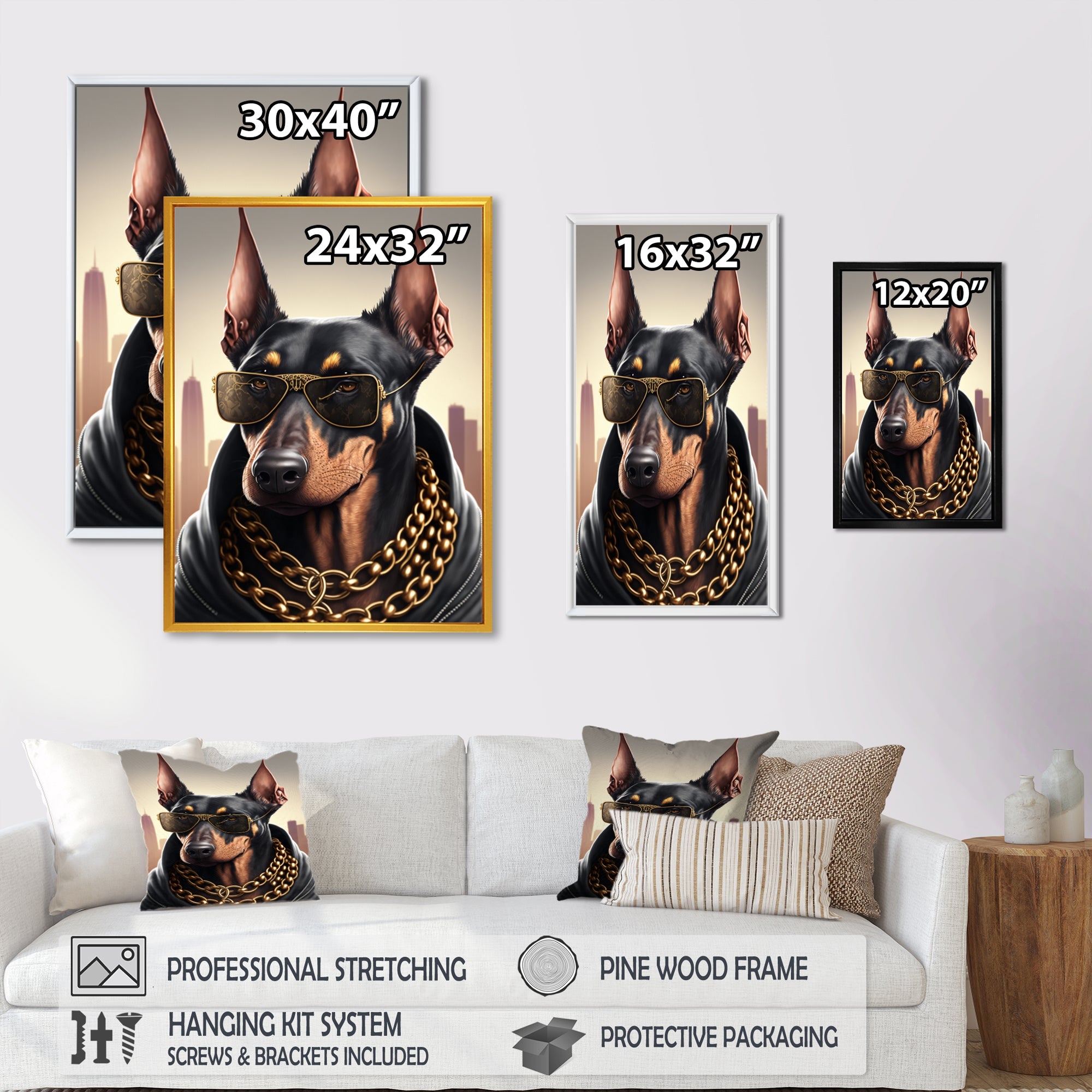 Doberman Gangster In NYC I