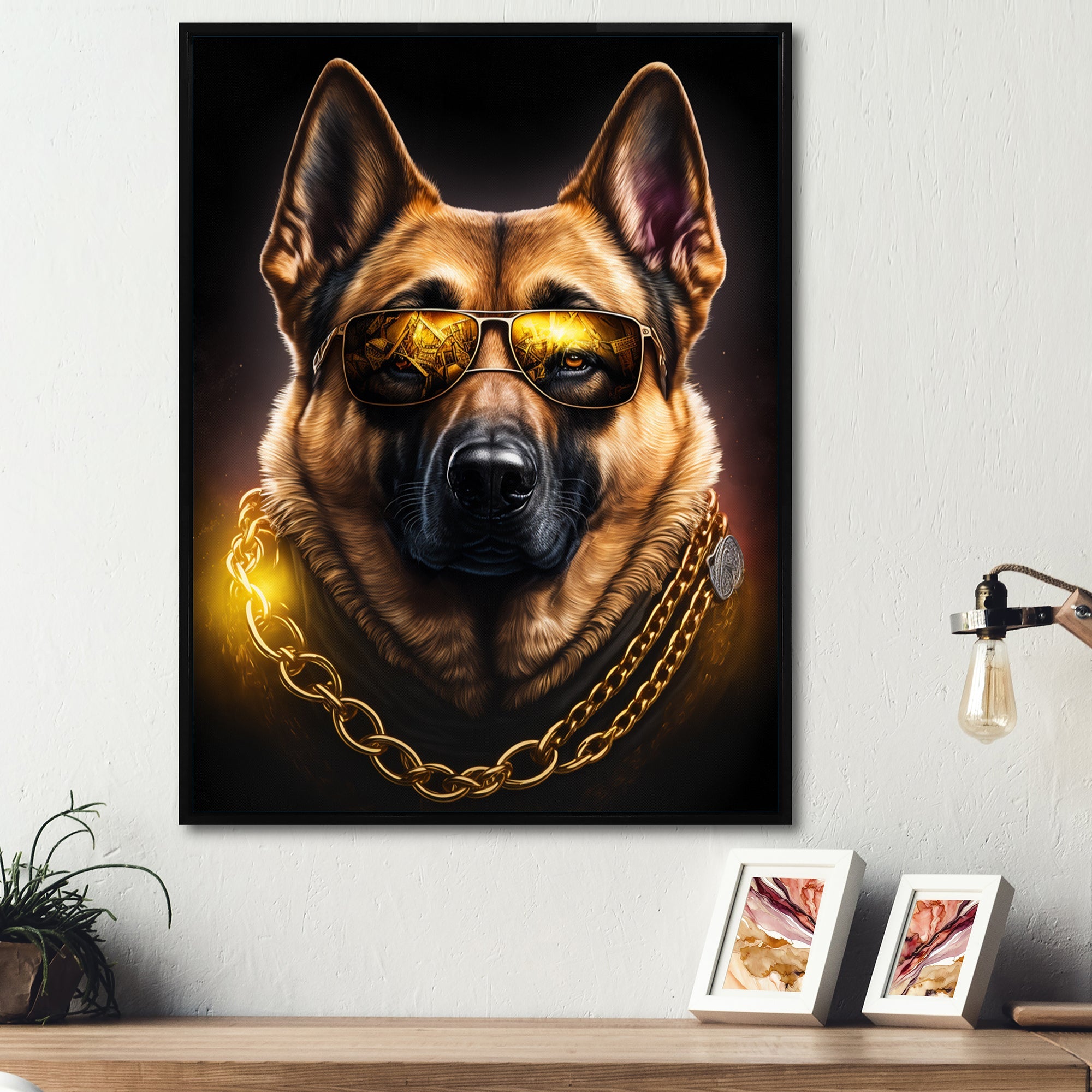 German Shepherd Gangster In NYC II