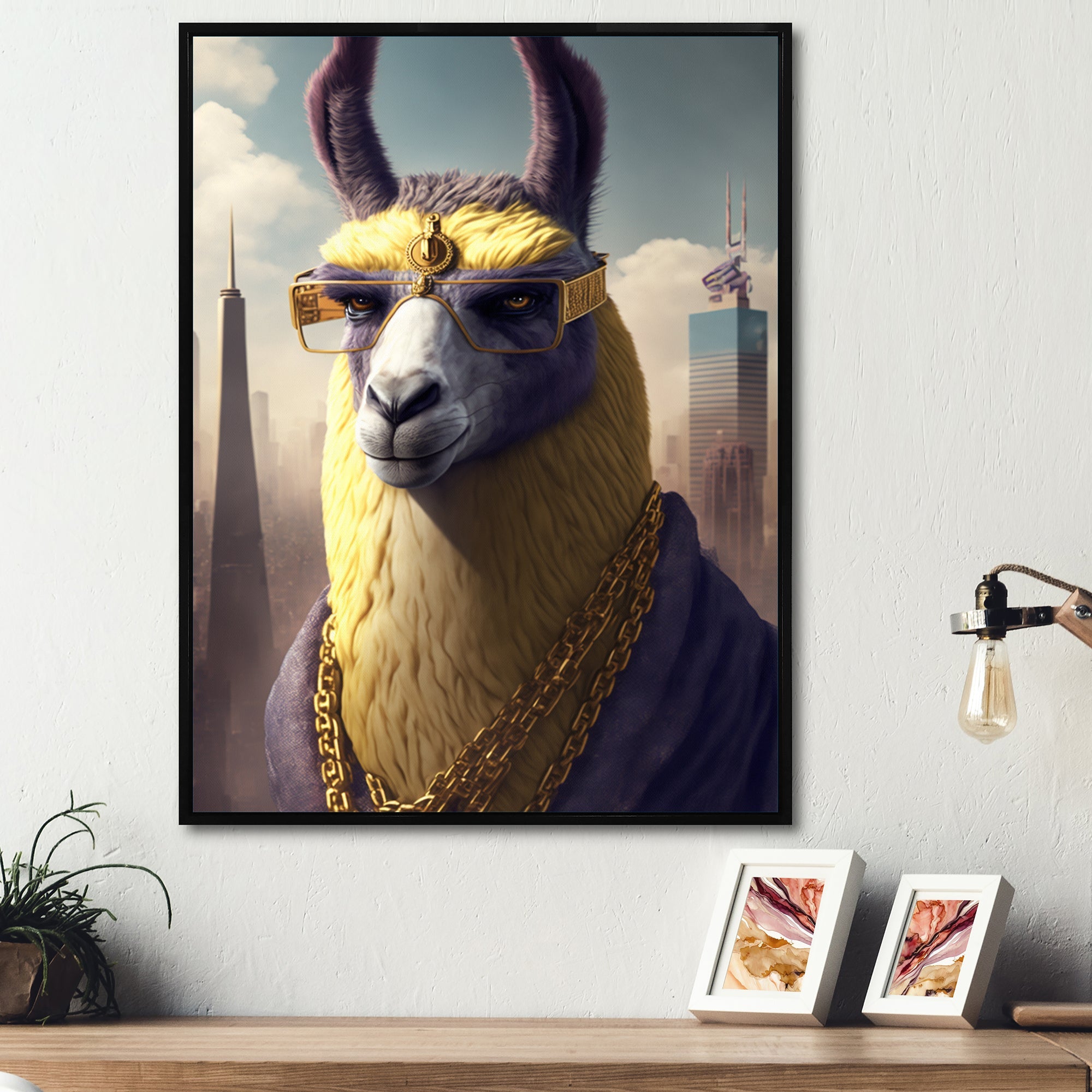 Llama Gangster In NYC