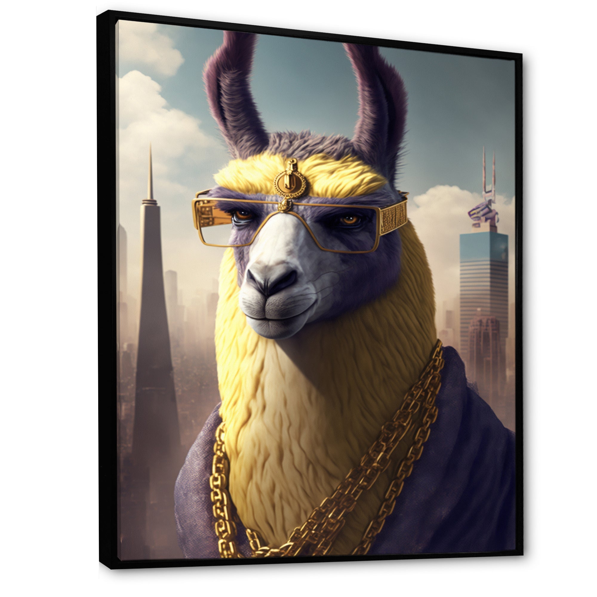 Llama Gangster In NYC