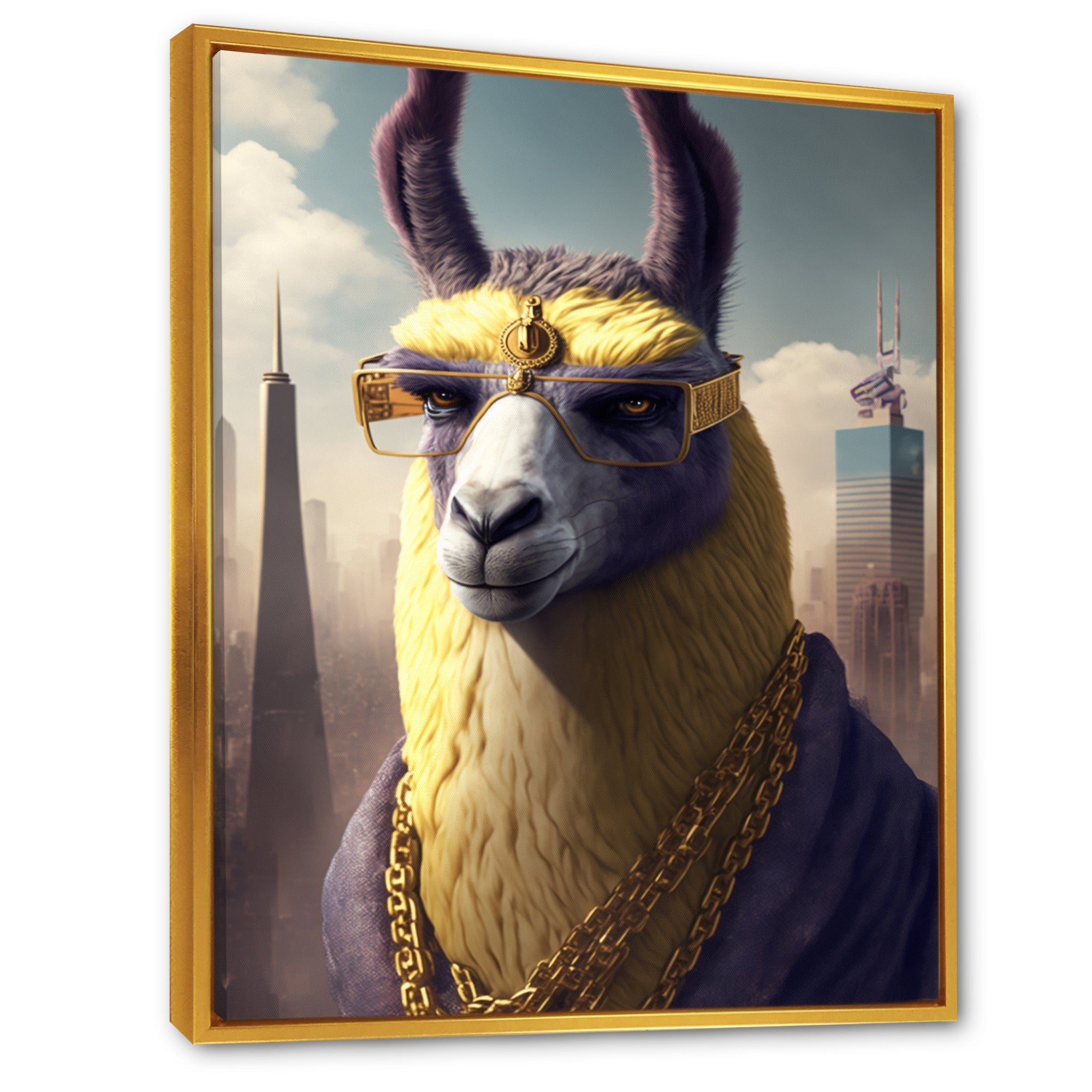 Llama Gangster In NYC