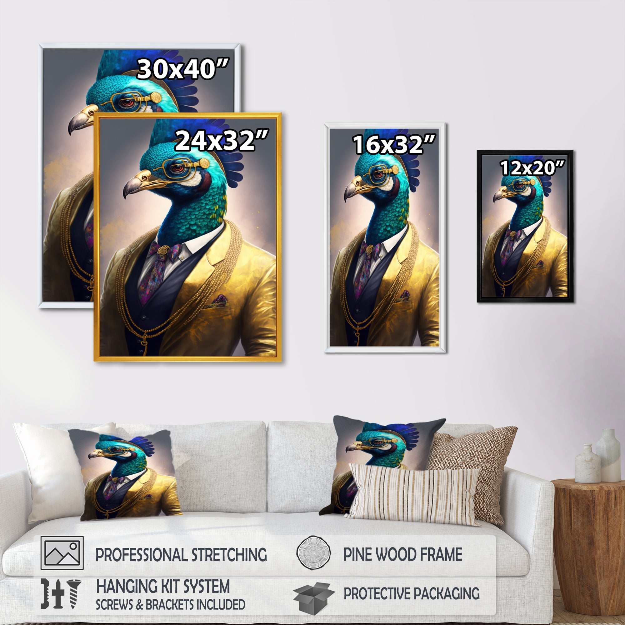 Peacock Gangster In NYC I