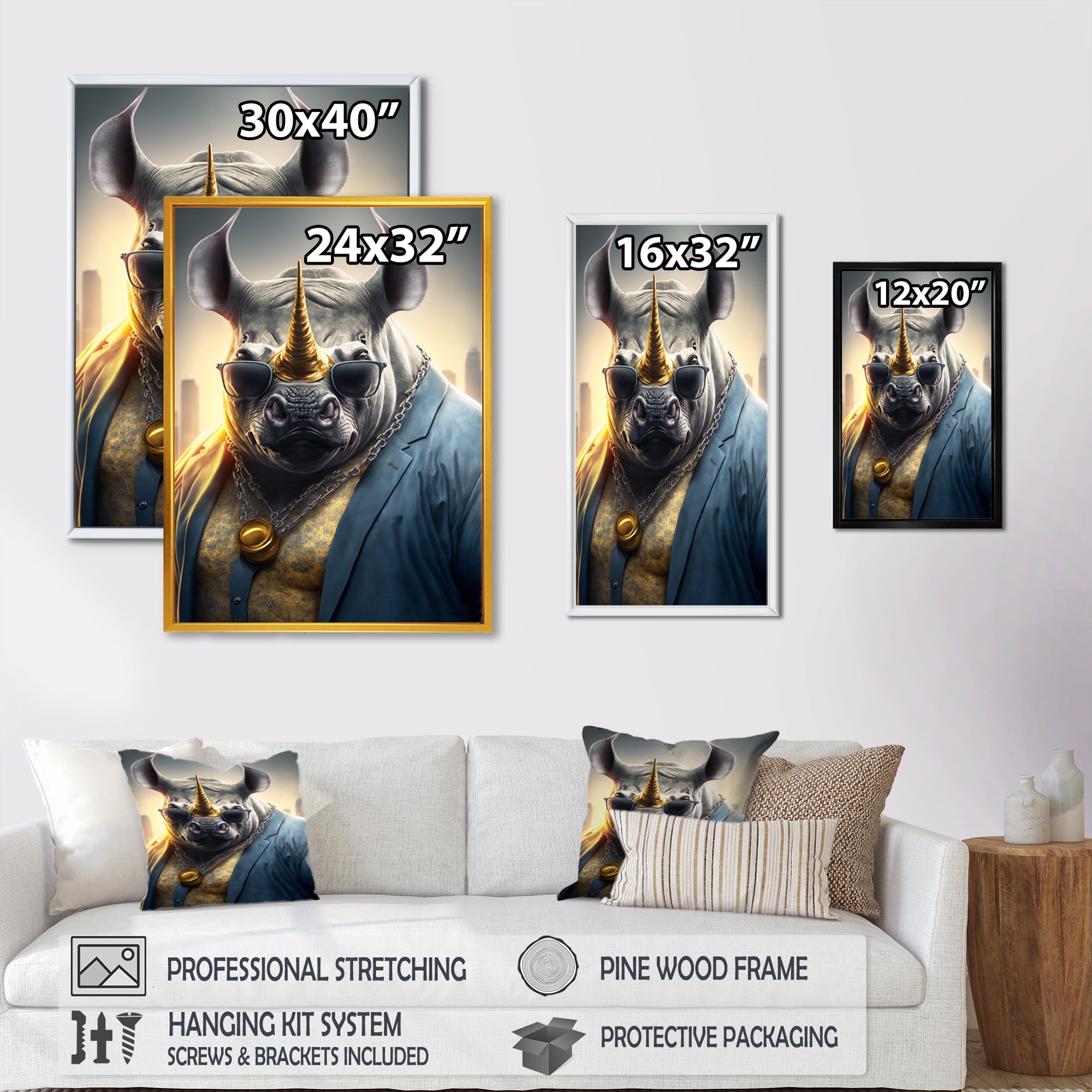 Rhino Gangster in NYC  III