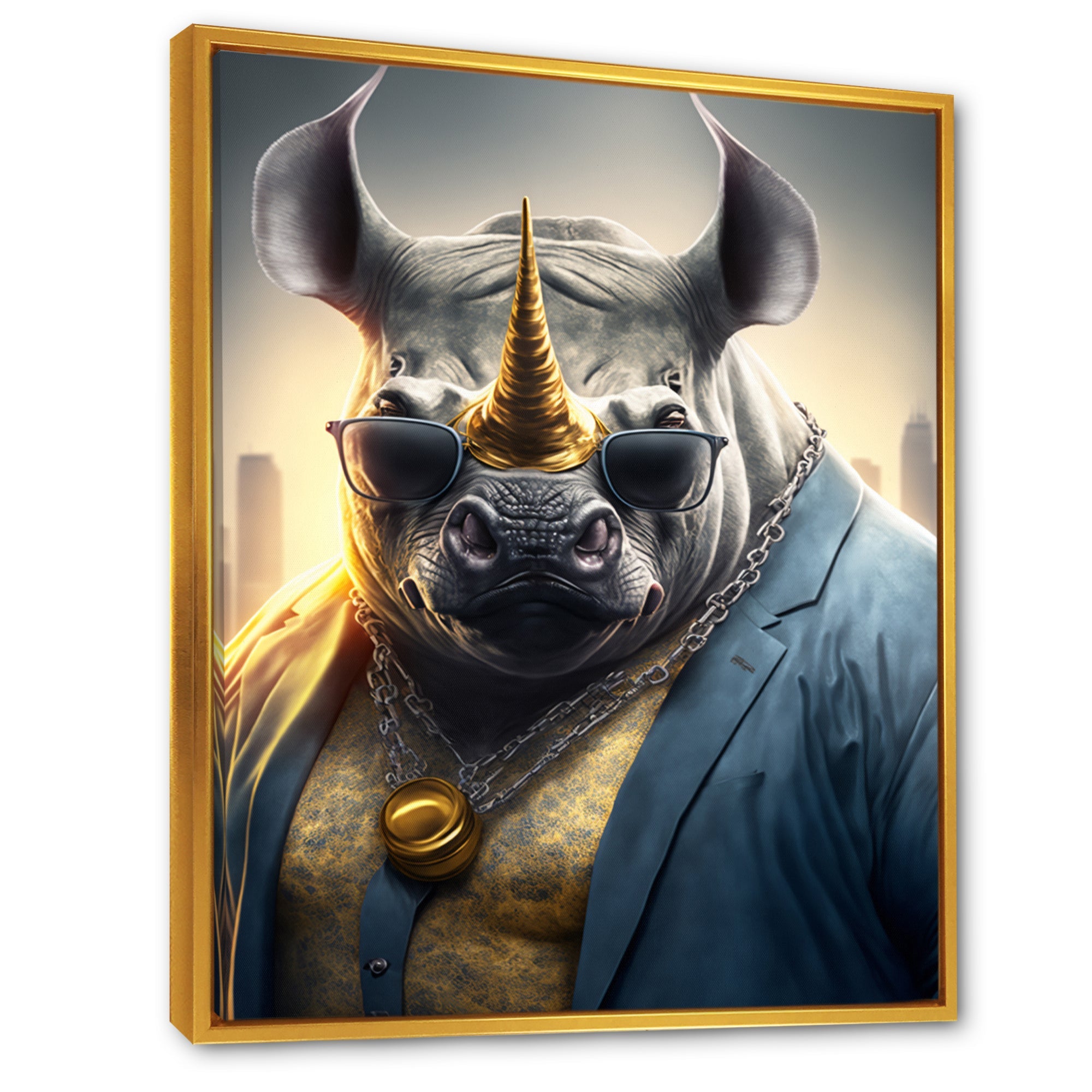 Rhino Gangster in NYC  III