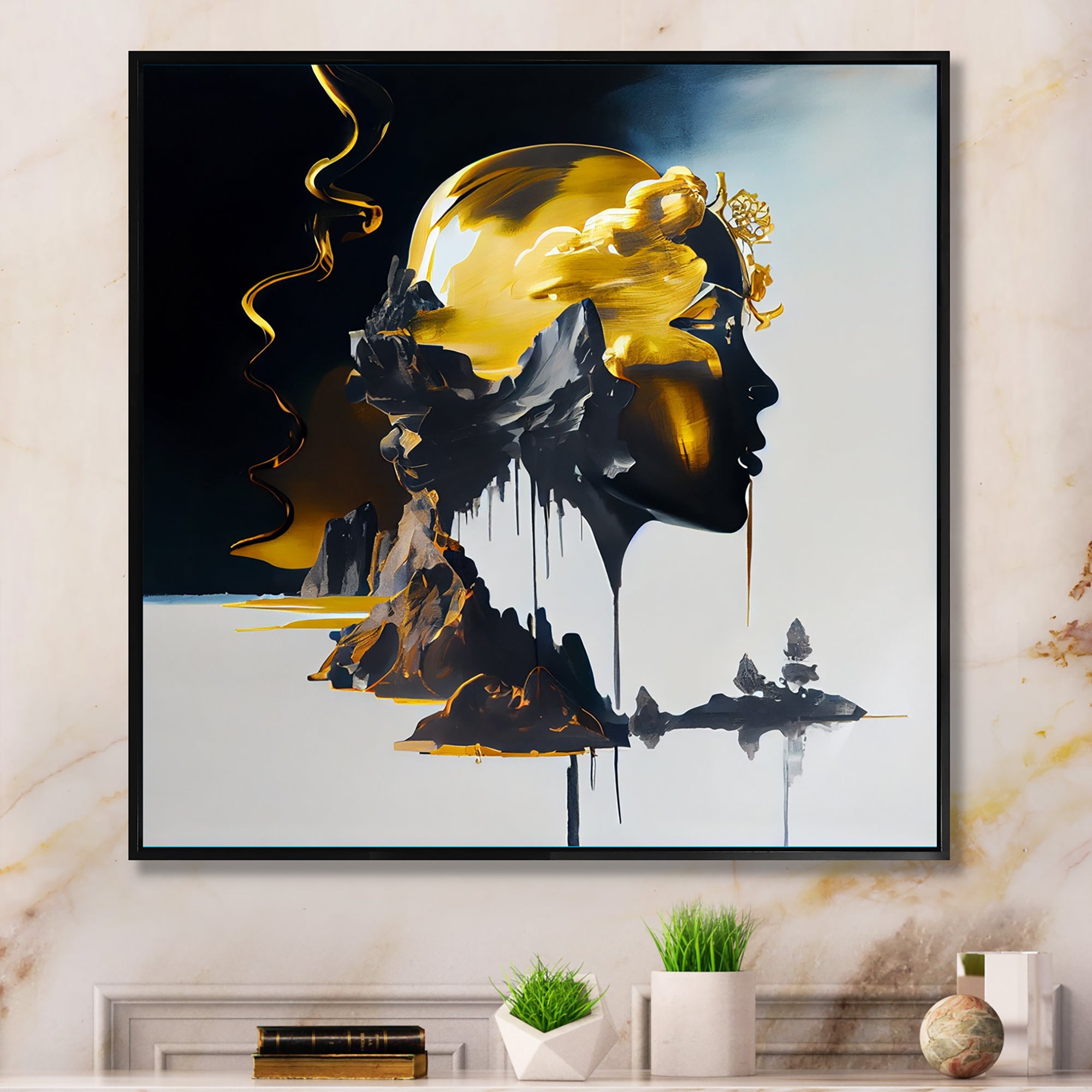 Double Explosure Of Man Dream II