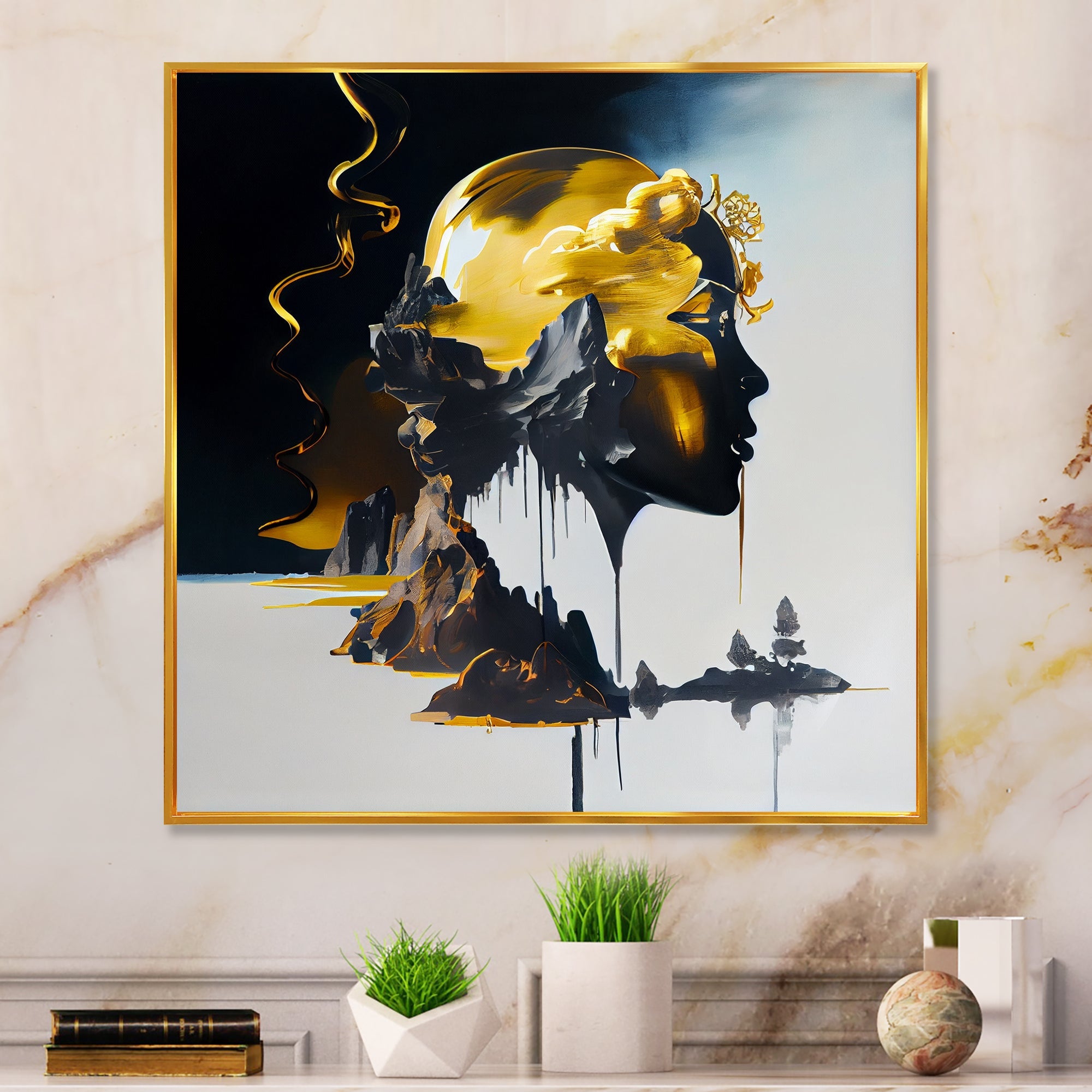 Double Explosure Of Man Dream II