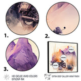 Motorcycle Parked In The Desert IV