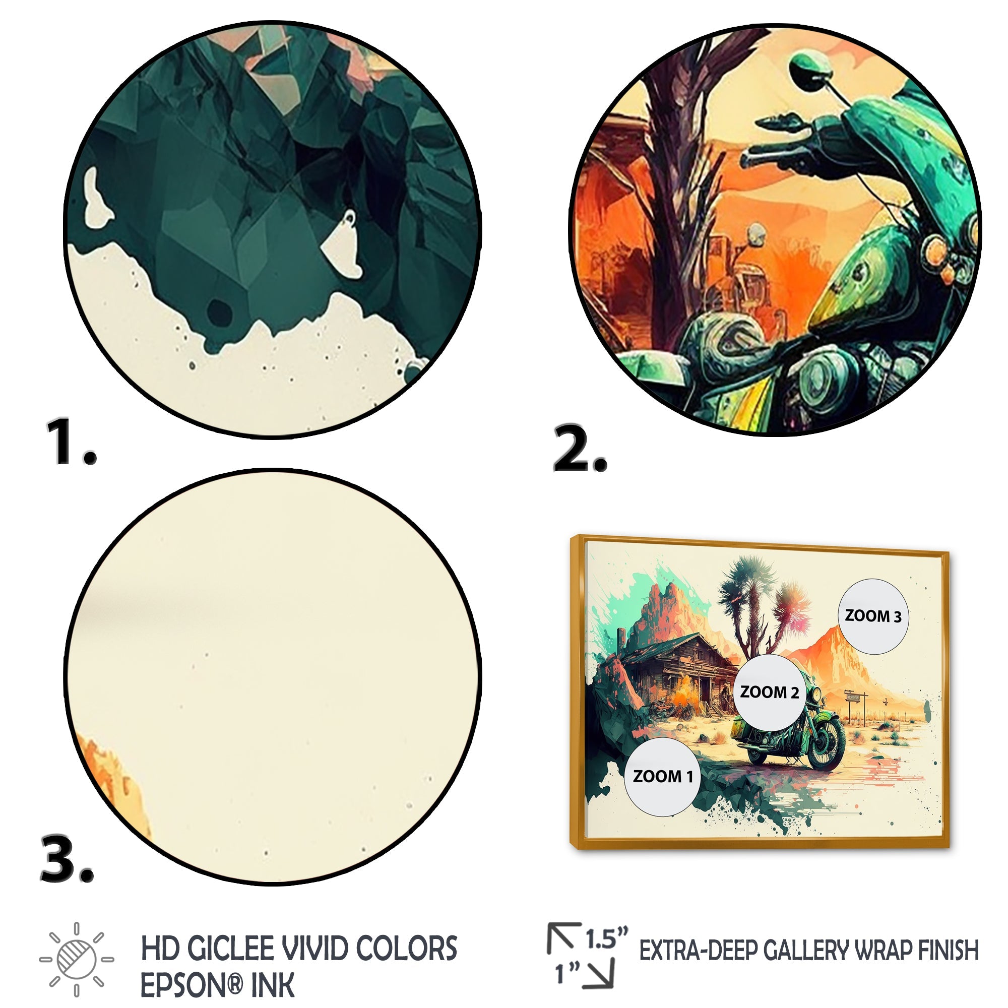 Motocycle On The Side Of The Road