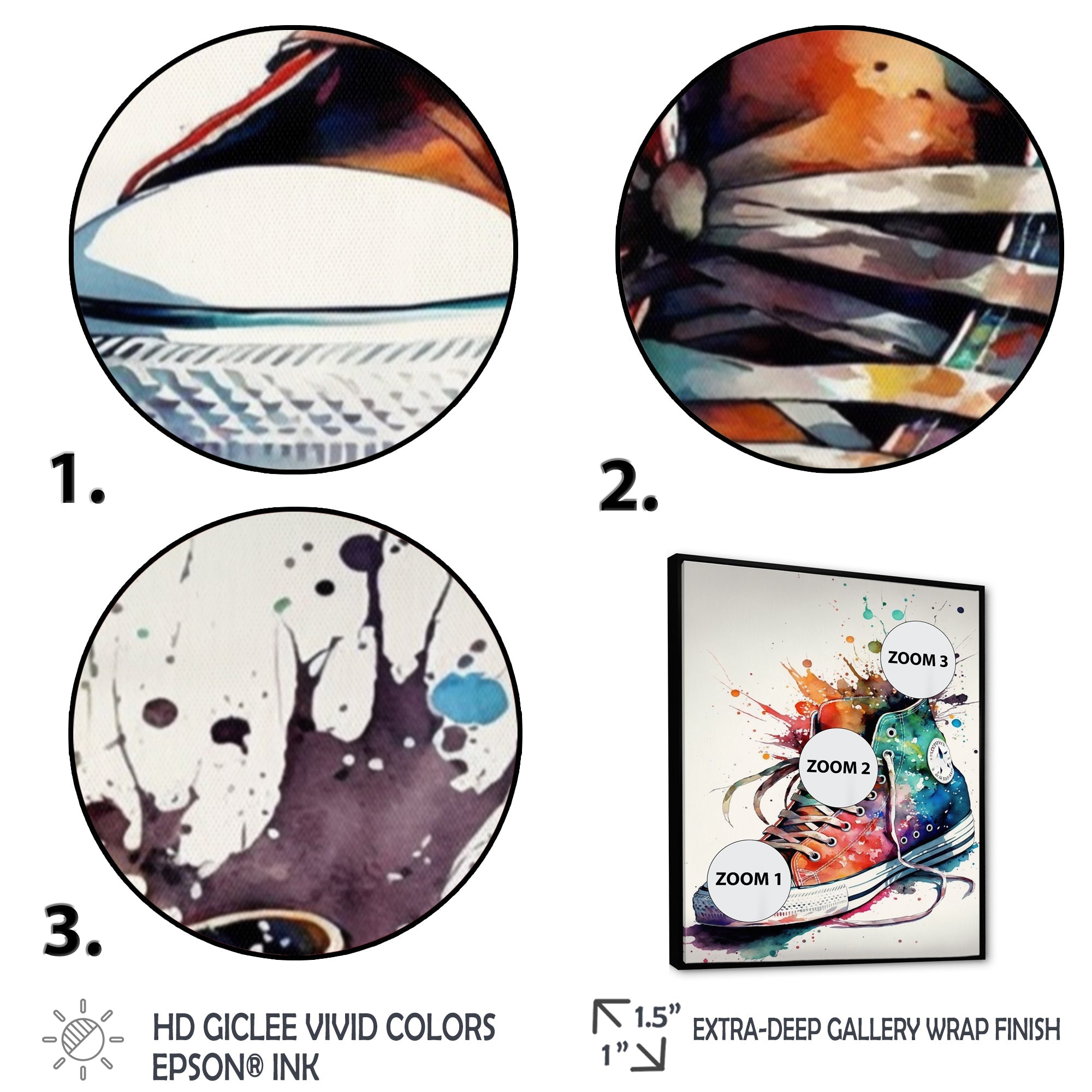 Multicolor Sneaker Shoe III