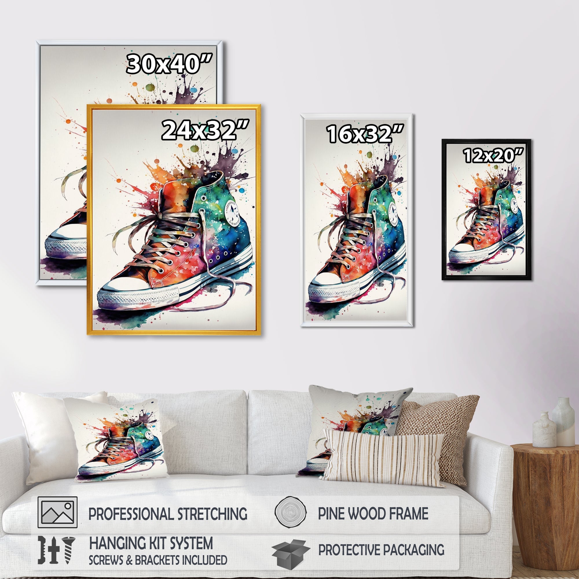 Multicolor Sneaker Shoe III