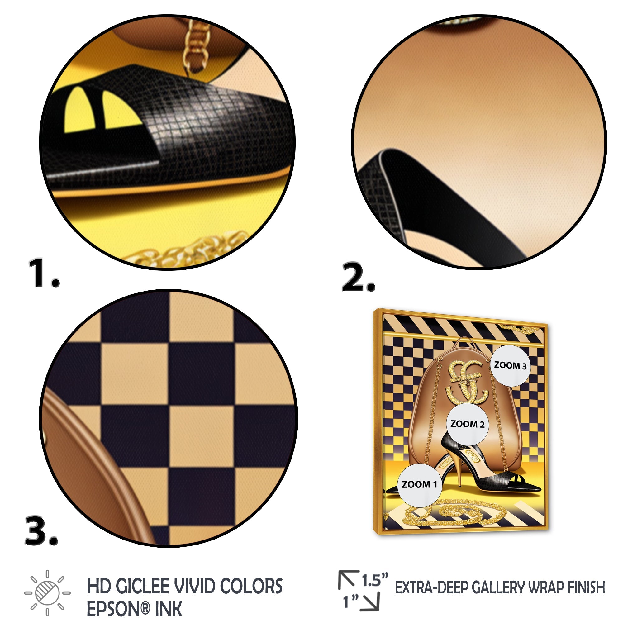 Retro Art Deco High Heel Shoe V