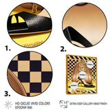 Retro Art Deco High Heel Shoe V