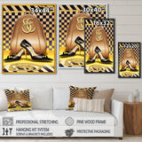 Retro Art Deco High Heel Shoe V