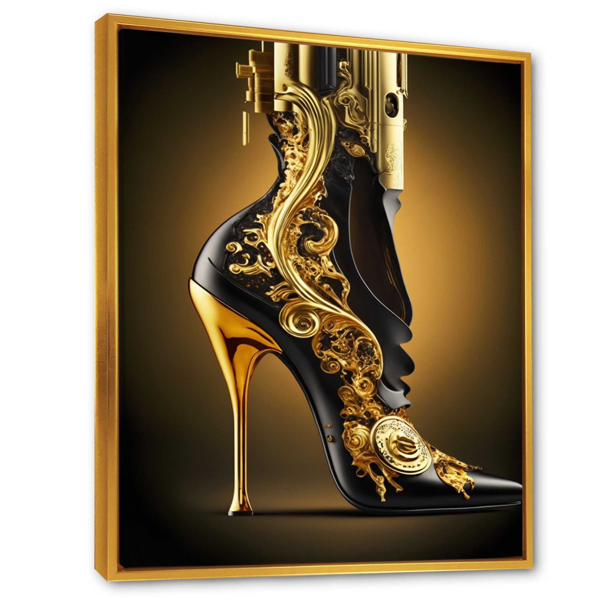 Golden Mechanic High Heel III