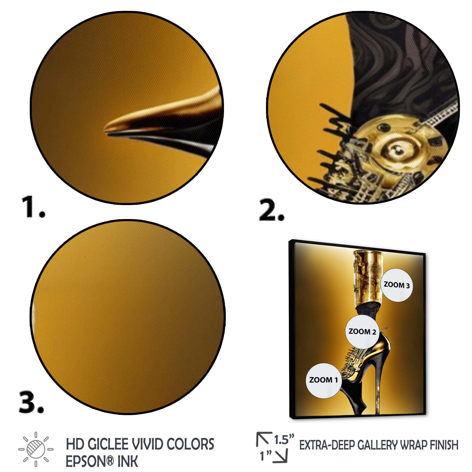 Golden Mechanic High Heel V