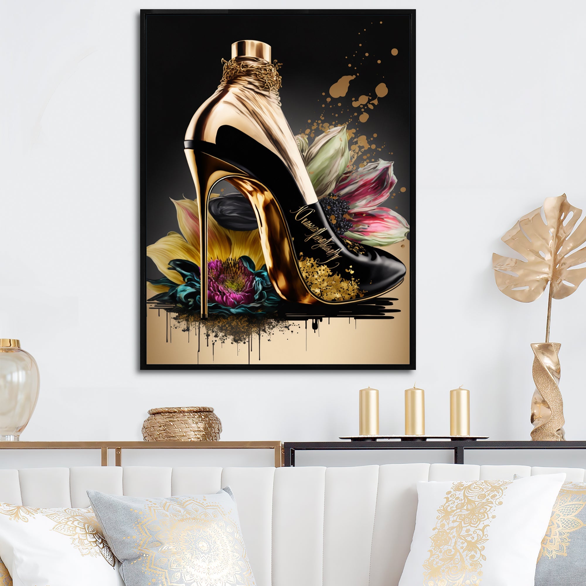Gold Champagne Heel III