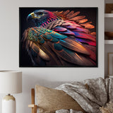 Macro Colorful Feather Eagle II