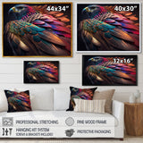 Macro Colorful Feather Eagle II