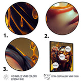 Stylish Arabic Woman With Floral Hijab III