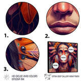 Colorful Native American Man III