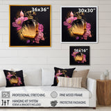 Chic Black And Gold Perfume Bottle V