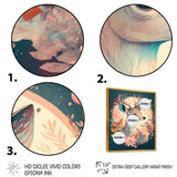 Cute Deer Floral Art IV