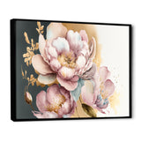 Pink And Gold Orchid Flower II