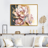 Pink And Gold Orchid Flower II