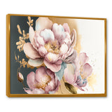 Pink And Gold Orchid Flower II