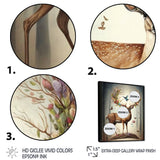 Deer With Blooming Antlers III