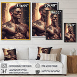 Fashion Muscular Man With Sun Glasses 1 I